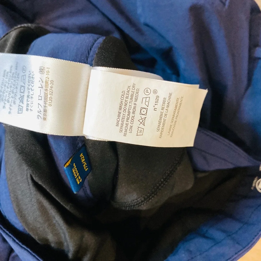 Polo Golf Ralph Lauren Navy Blue Performance Hybrid Shorts Mens 32 Liner Stretch